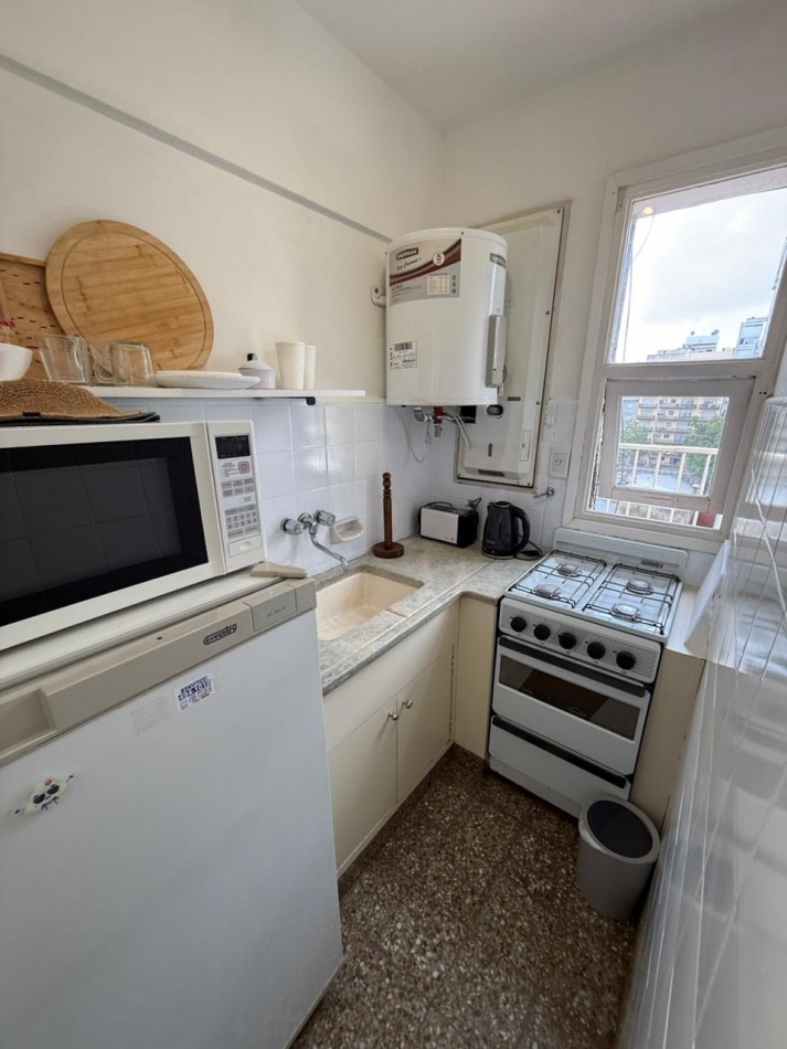 Dpto 1 ambiente a la calle c/ Balcon terraza - Zona Plaza Colon 