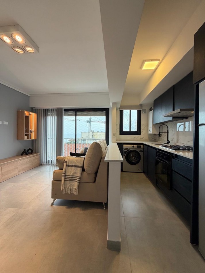 Dpto 2 Amb con vista al Mar y cochera Doble - Zona Guemes 