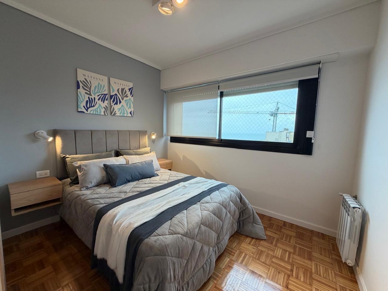 Dpto 2 Amb con vista al Mar y cochera Doble - Zona Guemes 