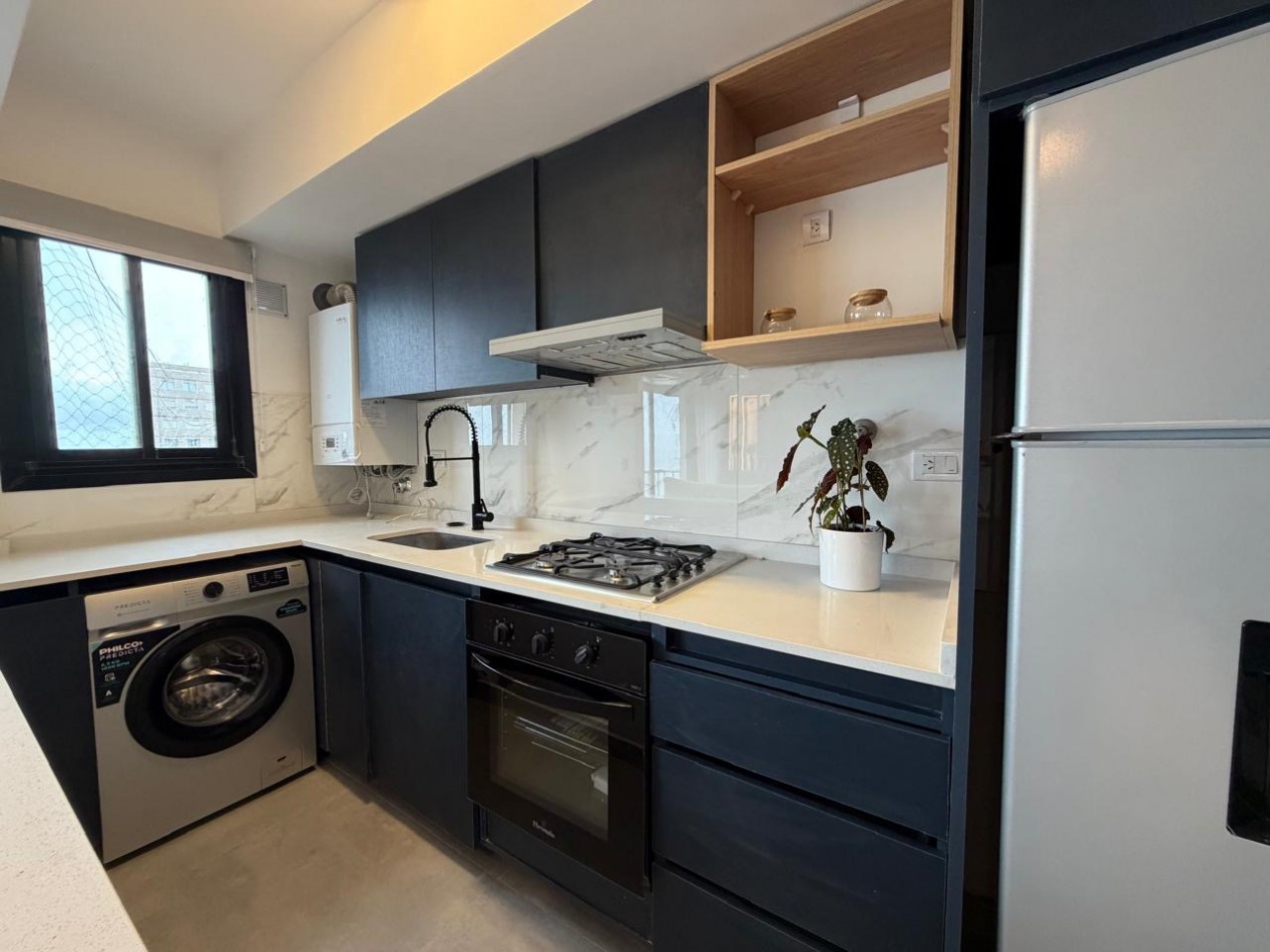 Dpto 2 Amb con vista al Mar y cochera Doble - Zona Guemes 